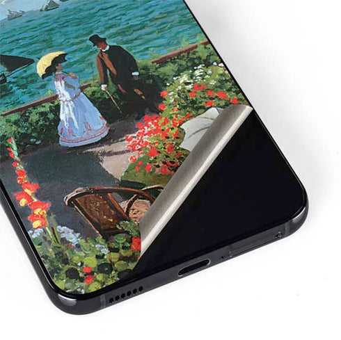 Claude Monet The Terrace at Sainte-Adresse Galaxy S22 Skin